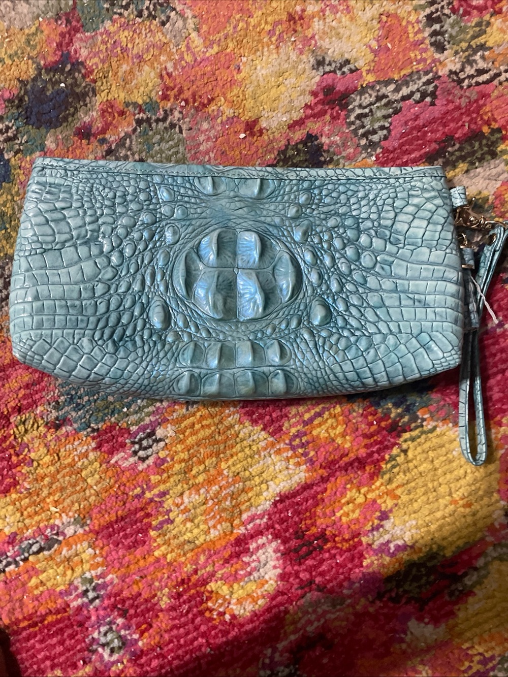 Brahmin Kayla Wristlet Clutch in Astral Melbourne - Picture 3 of 16